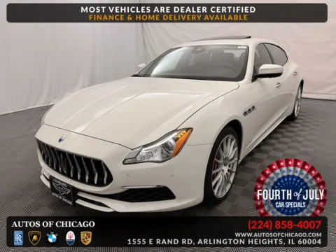 White 2017 Maserati Quattroporte S Q4 GranLusso for sale in Arlington Heights, IL