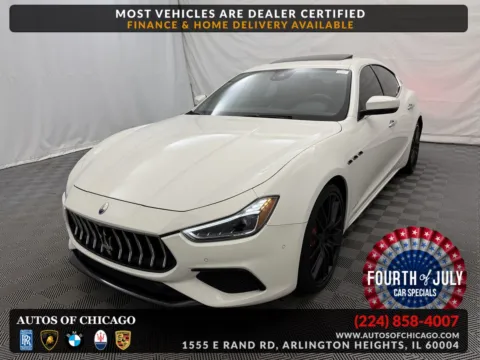 White 2019 Maserati Ghibli S GranSport for sale in Arlington Heights, IL