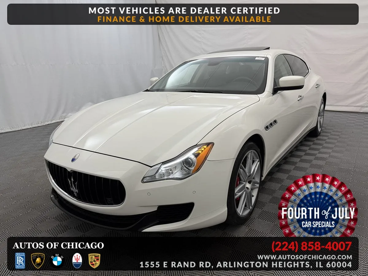 White 2014 Maserati Quattroporte S Q4 for sale in Arlington Heights, IL