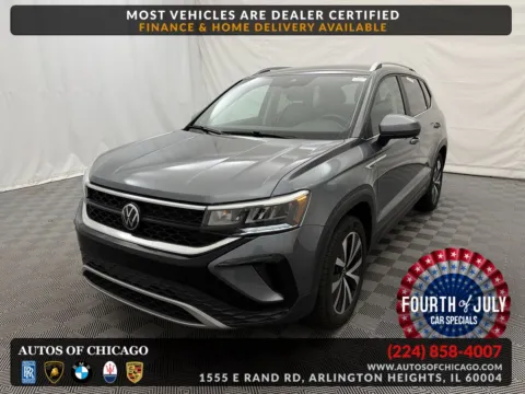 Gray 2023 Volkswagen Taos SE for sale in Arlington Heights, IL