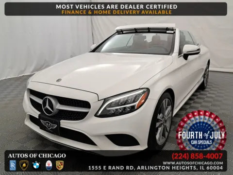 White 2019 Mercedes-Benz C-Class C 300 for sale in Arlington Heights, IL
