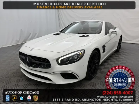 White 2017 Mercedes-Benz SL 550 for sale in Arlington Heights, IL