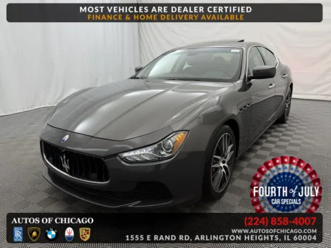 Gray 2016 Maserati Ghibli S Q4 for sale in Arlington Heights, IL