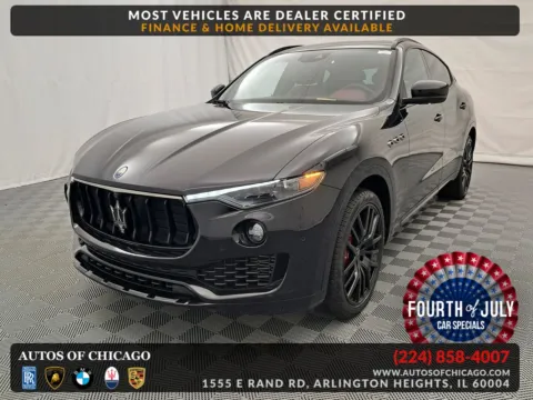 Black 2021 Maserati Levante S for sale in Arlington Heights, IL