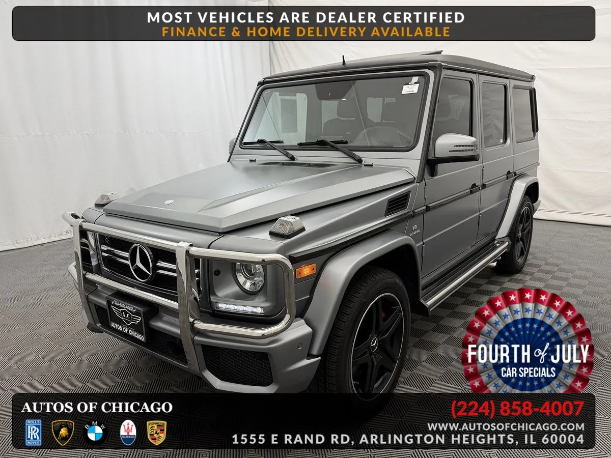 White 2016 Mercedes-Benz G-Class AMG G 63 for sale in Arlington Heights, IL