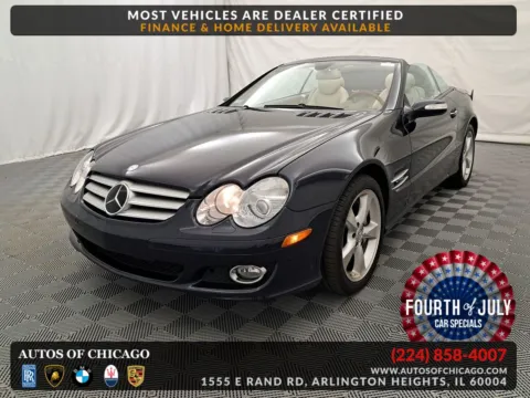 Black 2007 Mercedes-Benz SL-Class 5.5L V12 for sale in Arlington Heights, IL