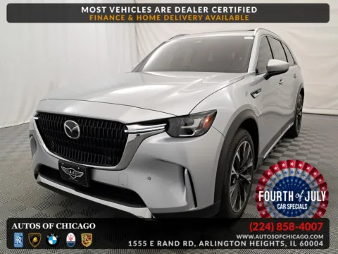 Silver 2024 Mazda CX-90 PHEV Premium for sale in Arlington Heights, IL