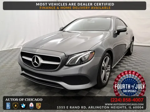 Gray 2018 Mercedes-Benz E-Class E 400 for sale in Arlington Heights, IL
