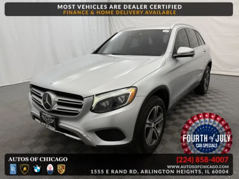Silver 2017 Mercedes-Benz GLC 300 for sale in Arlington Heights, IL