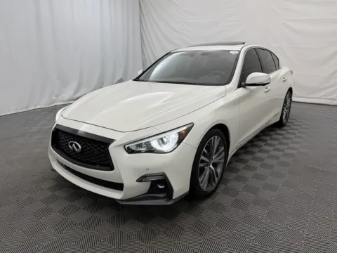 Photos of 2021 INFINITI Q50 3.0t SENSORY for sale in Arlington Heights, IL at Autos of Chicago