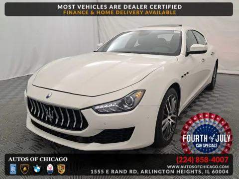 White 2019 Maserati Ghibli S Q4 for sale in Arlington Heights, IL