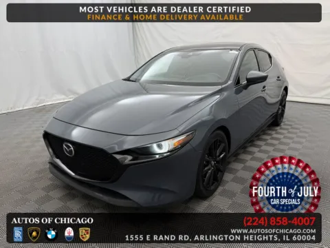 Gray 2019 Mazda Mazda3 Hatchback w/Premium Pkg for sale in Arlington Heights, IL