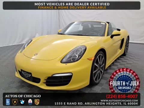 Yellow 2013 Porsche Boxster S for sale in Arlington Heights, IL