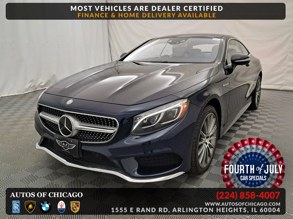 Gray 2015 Mercedes-Benz S-Class S 550 for sale in Arlington Heights, IL