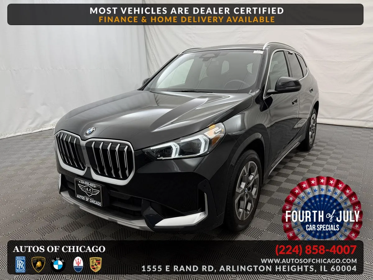 Black 2025 BMW X1 xDrive28i for sale in Arlington Heights, IL