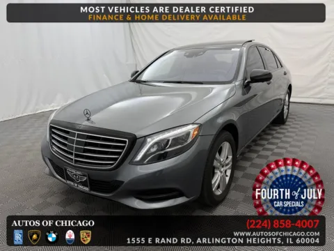 Gray 2017 Mercedes-Benz S-Class S 550 for sale in Arlington Heights, IL