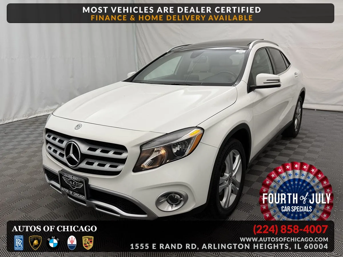 White 2018 Mercedes-Benz GLA 250 for sale in Arlington Heights, IL