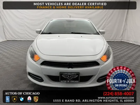 White 2016 Dodge Dart SXT for sale in Arlington Heights, IL