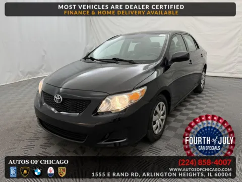 Black 2010 Toyota Corolla for sale in Arlington Heights, IL