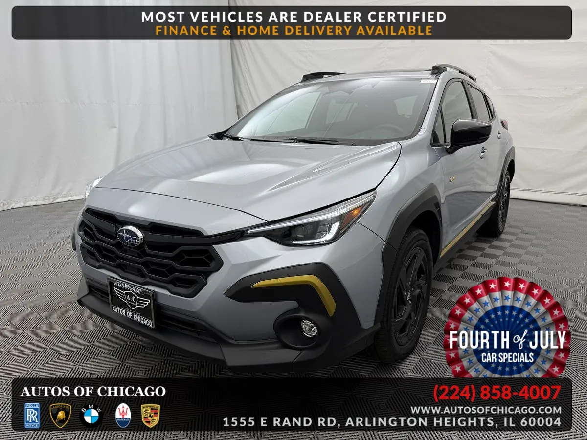 Silver 2024 Subaru Crosstrek Sport for sale in Arlington Heights, IL