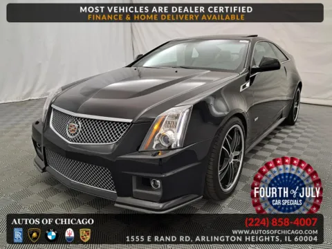 Black 2011 Cadillac CTS-V Coupe for sale in Arlington Heights, IL