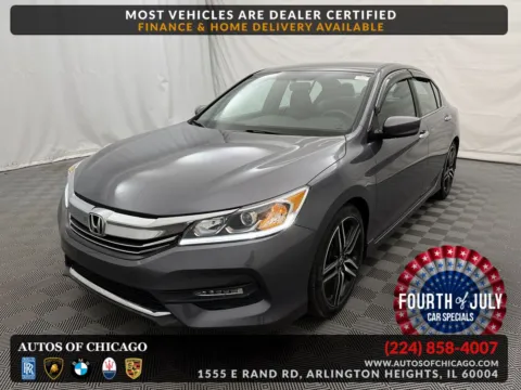 Gray 2016 Honda Accord Sedan Sport for sale in Arlington Heights, IL