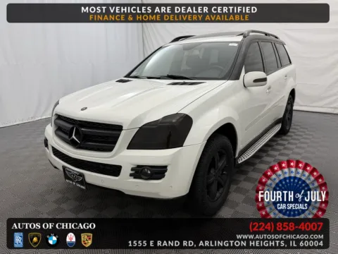 White 2008 Mercedes-Benz GL-Class 4.6L for sale in Arlington Heights, IL
