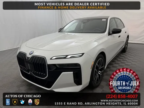 White 2025 BMW 7 Series 740i xDrive for sale in Arlington Heights, IL