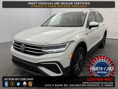 White 2023 Volkswagen Tiguan SE for sale in Arlington Heights, IL
