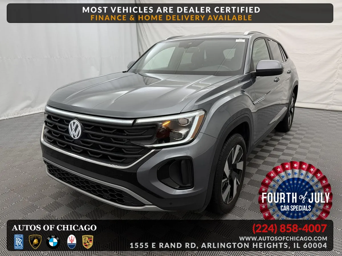 Gray 2025 Volkswagen Atlas Cross Sport 2.0T SE w/Technology for sale in Arlington Heights, IL