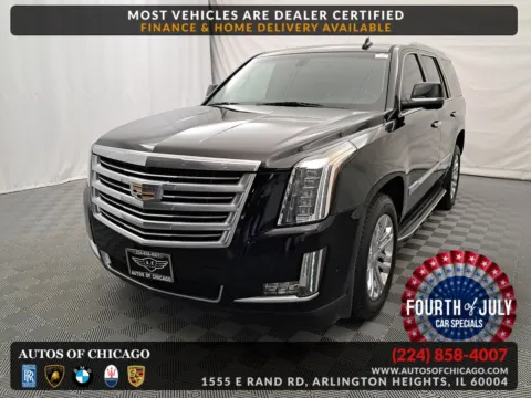 Black 2016 Cadillac Escalade Standard for sale in Arlington Heights, IL