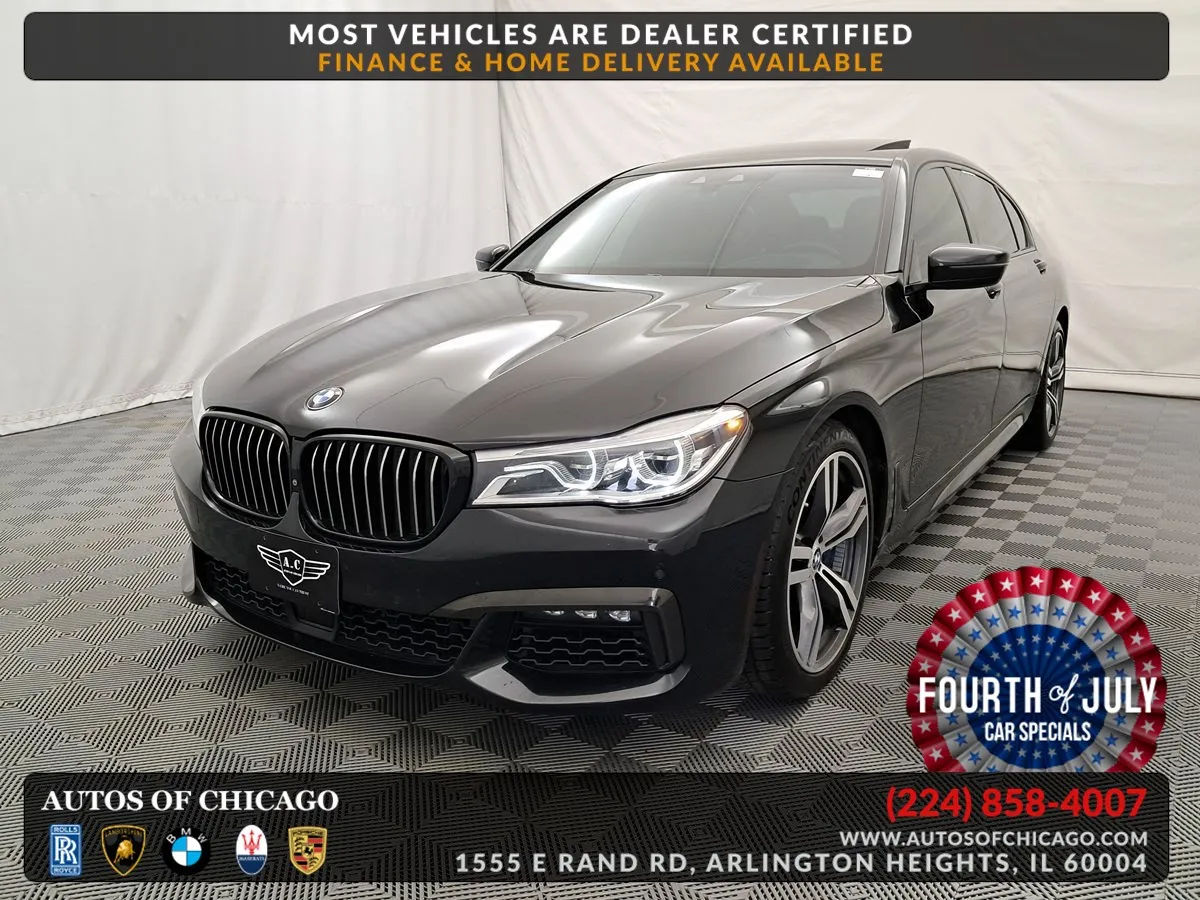 Black 2019 BMW 7 Series 750i xDrive for sale in Arlington Heights, IL