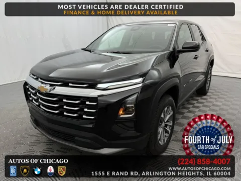 Black 2025 Chevrolet Equinox FWD LT for sale in Arlington Heights, IL
