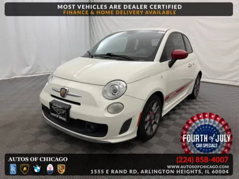 White 2013 FIAT 500 Abarth for sale in Arlington Heights, IL