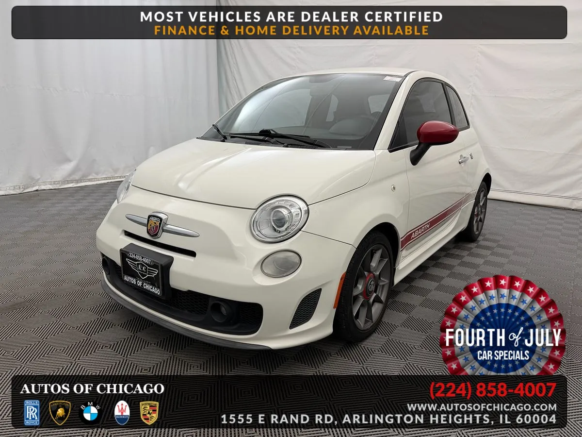 White 2013 FIAT 500 Abarth for sale in Arlington Heights, IL