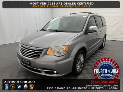 Silver 2013 Chrysler Town & Country Touring-L for sale in Arlington Heights, IL