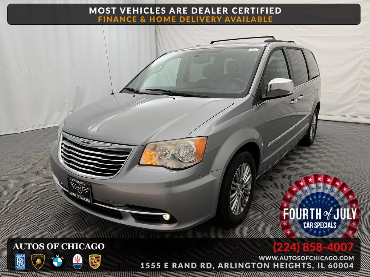 Silver 2013 Chrysler Town & Country Touring-L for sale in Arlington Heights, IL
