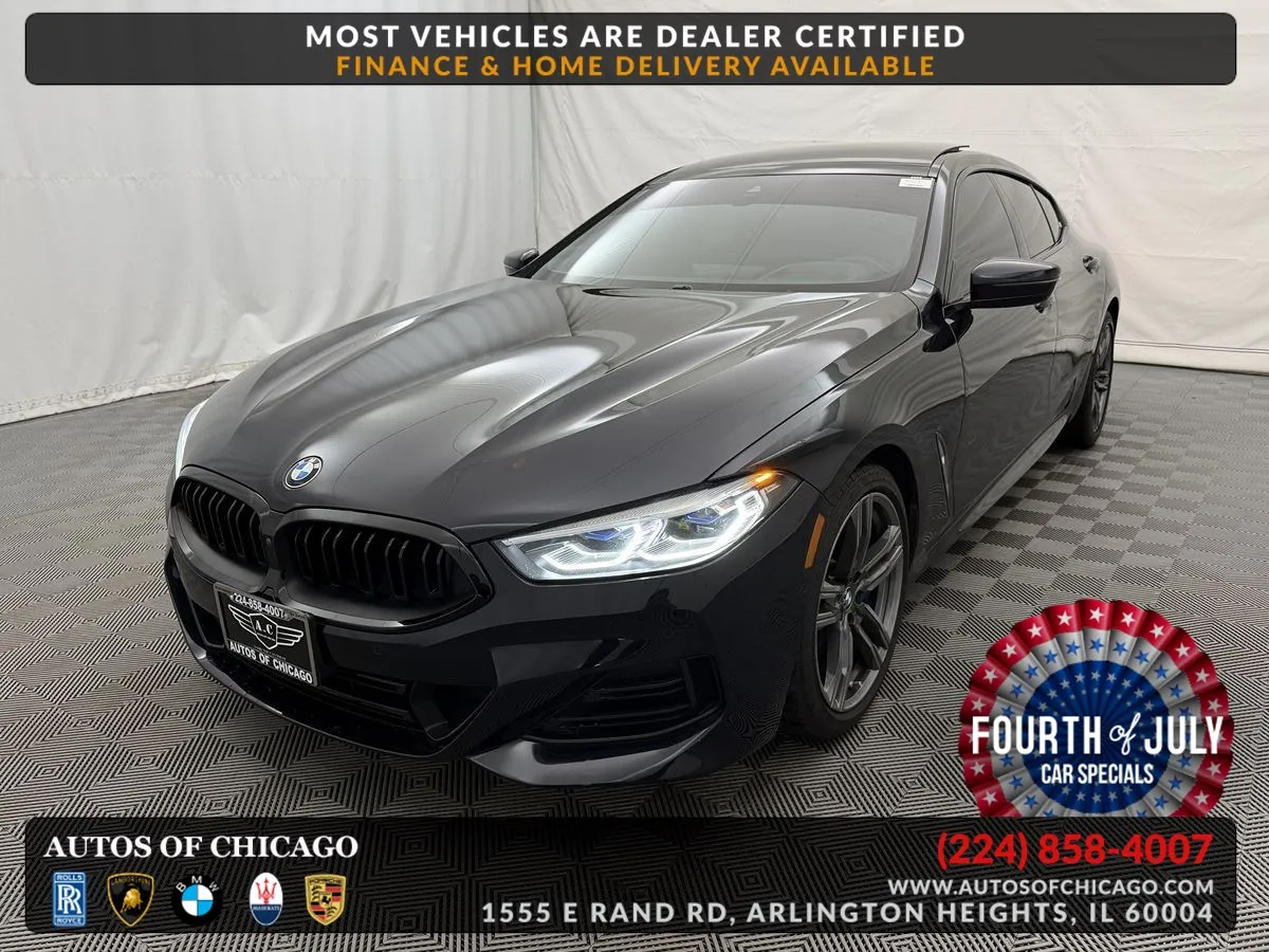 Black 2023 BMW 8 Series 840i for sale in Arlington Heights, IL