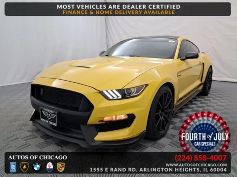 Yellow 2016 Ford Mustang Shelby GT350 for sale in Arlington Heights, IL