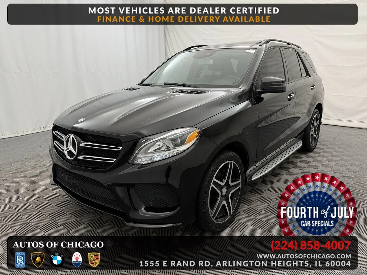 Black 2016 Mercedes-Benz GLE 350 for sale in Arlington Heights, IL