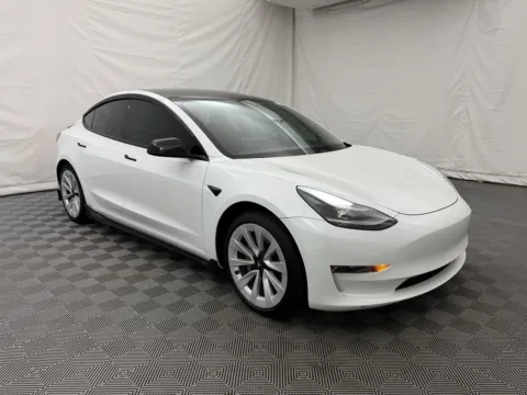 Another view of 2021 Tesla Model 3 Long Range for sale in Arlington Heights, IL at Autos of Chicago