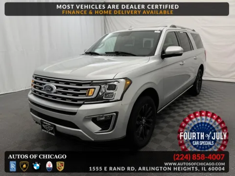 Silver 2019 Ford Expedition Max Limited for sale in Arlington Heights, IL