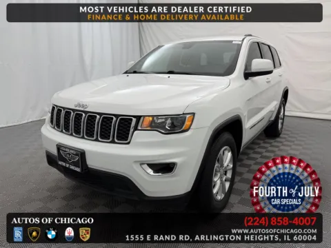 White 2021 Jeep Grand Cherokee Laredo E for sale in Arlington Heights, IL