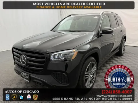 Black 2025 Mercedes-Benz GLS 450 for sale in Arlington Heights, IL