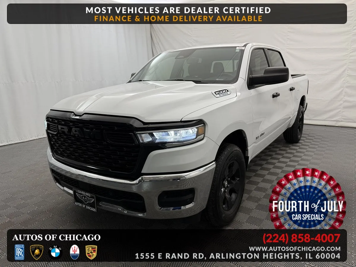White 2025 Ram 1500 Tradesman for sale in Arlington Heights, IL