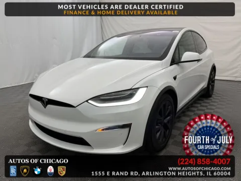 White 2022 Tesla Model X for sale in Arlington Heights, IL