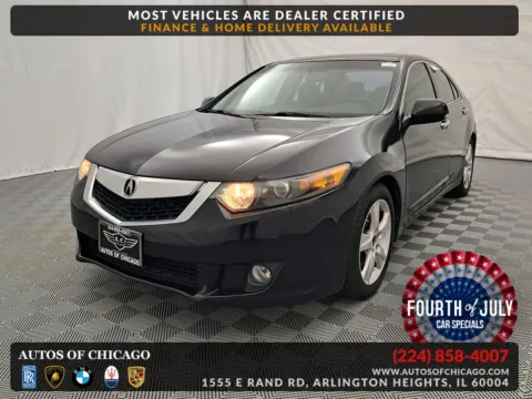 Black 2010 Acura TSX for sale in Arlington Heights, IL