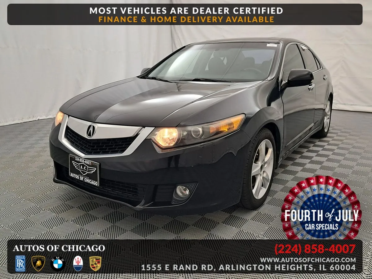 Black 2010 Acura TSX for sale in Arlington Heights, IL