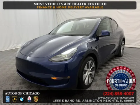 Blue 2023 Tesla Model Y Long Range for sale in Arlington Heights, IL