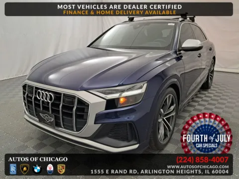 Blue 2021 Audi SQ8 Premium Plus for sale in Arlington Heights, IL